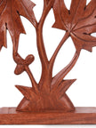 Kashmir Walnut Wood Chinar Tree and Bird Table Accent