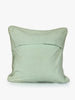 Elegant Crewel Embroidery Serenity Cushion Cover in Soothing Sage