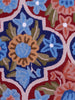 Regal Mughal Garden Chain Stitch Rug – Kashmiri Aari Embroidery