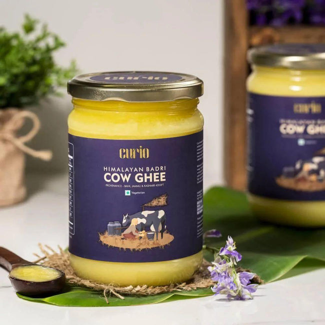 Himalayan Badri Cow Ghee - Pure A2 Bilona Churned Desi Ghee - Hamiast