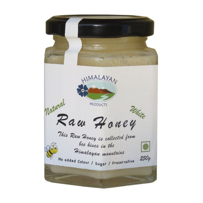 Kashmir Raw White Honey - Pure, Unprocessed & Medicinal (Pahalgam Origin)