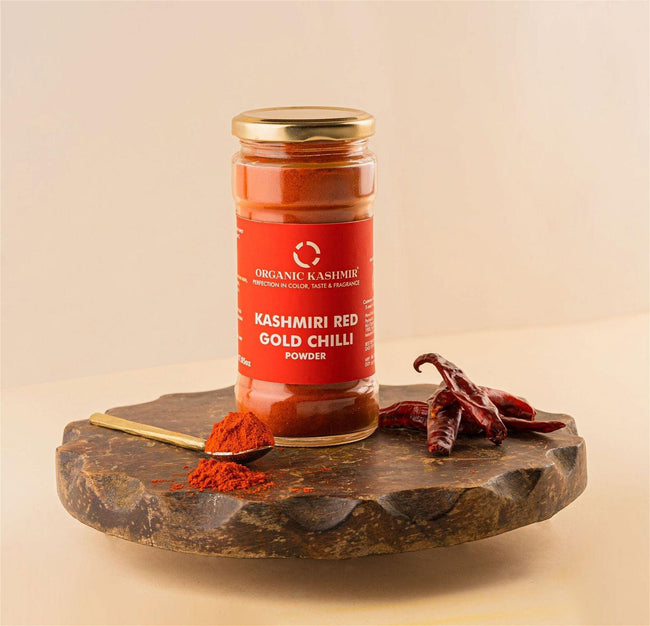 Premium Kashmiri Lal Mirch Powder | Rich Aroma & Vibrant Color | Red Chilli Powder - Hamiast