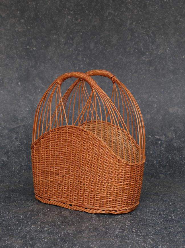 Moji Wicker Multi-purpose Basket:Handcrafted, Stylishly, Sustainable
