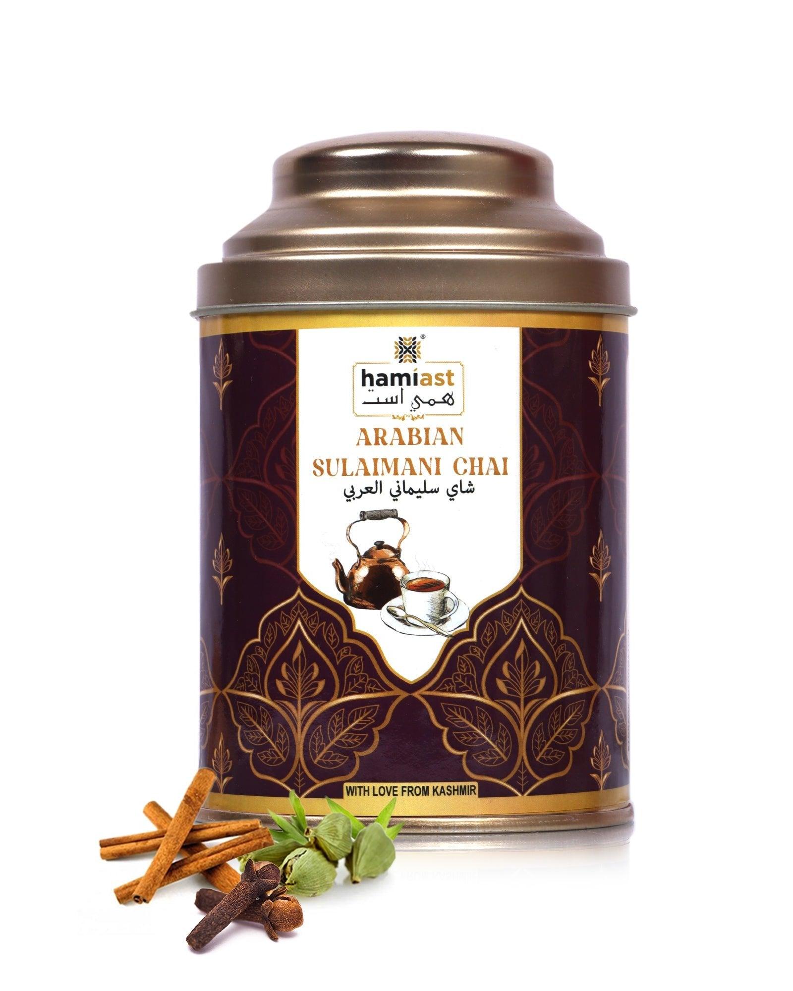 Buy Arabian Sulaimani Chai – Traditional Black Tea Infused with Exotic ...