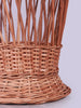 Handwoven Wicker Willow Waste Basket - Kashmiri Artisanal Bin