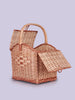 Kashmiri Artisanal Willow Picnic Basket – Elegant & Durable