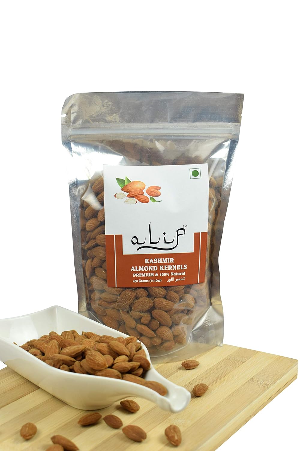 Alif Natural Kashmiri Almond Kernels | Badam