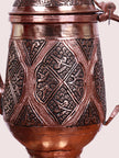 Intricate Designed Kashmiri Copper Jug and Glass set