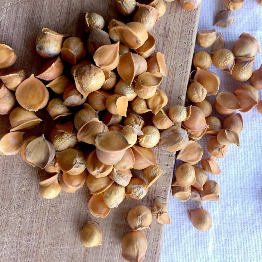 Alif Kashmiri Garlic from Himalayas, Single Clove, Kashmiri Lehsun, Snow Mountain Garlic- 400 Gm - Hamiast