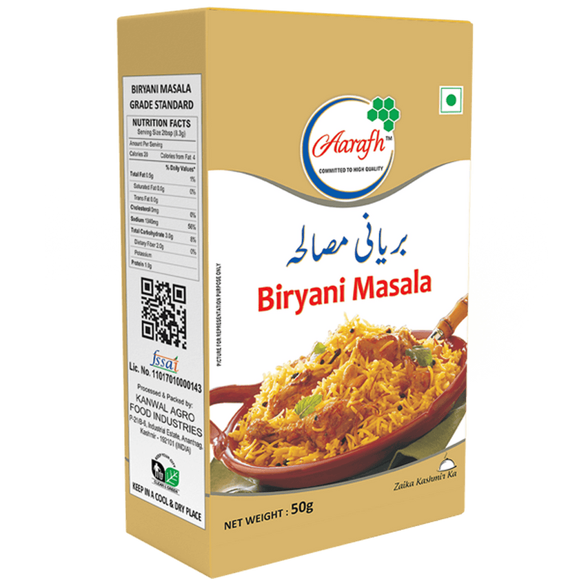 Aromatic Biryani Masala - Perfect Blend for Flavorful Biryani - Hamiast
