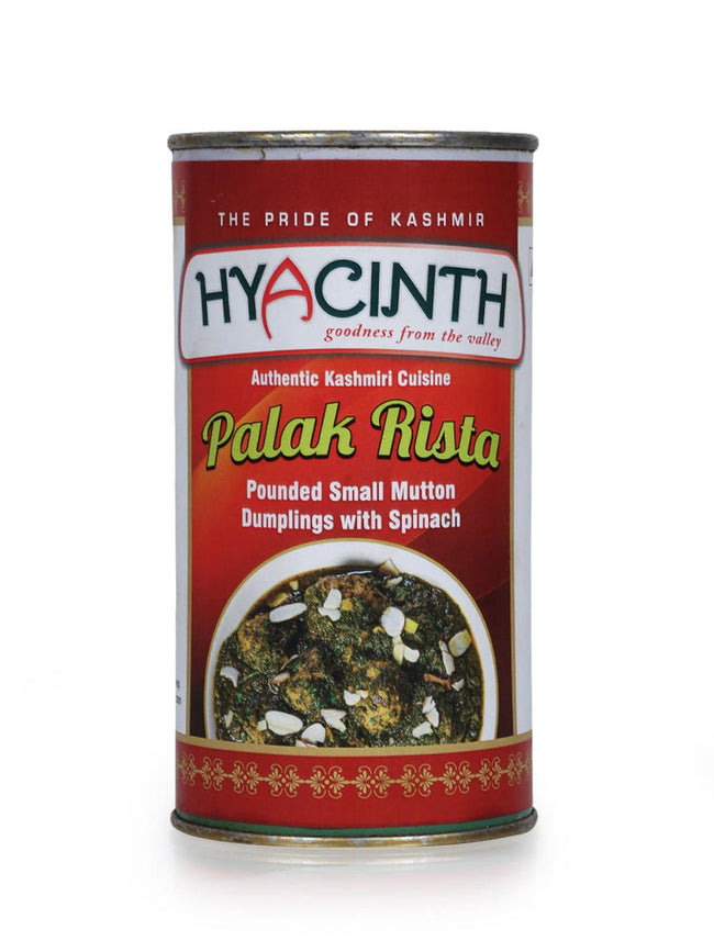 Authentic Kashmiri Palak Rista - Traditional Slow-Cooked Lamb Meatballs in Spinach Gravy - Hamiast