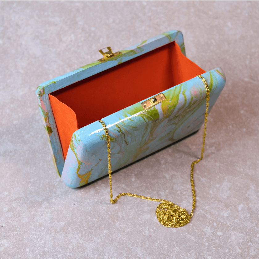 Bahaar Clutch: A Celebration of Kashmiri Spring - Hamiast