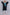 Black Pheran with Bluish Cyan Paisley Aari Embroidery - Kashmiri Pheran