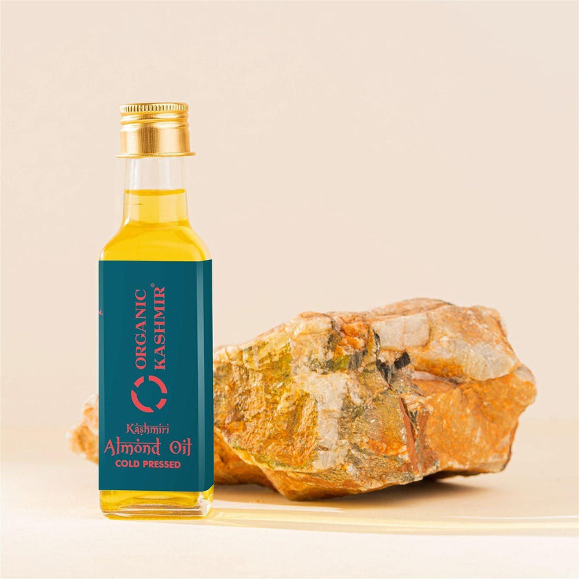 Cold Pressed Kashmir Almond Oil - Nutrient-Rich Oil - Hamiast