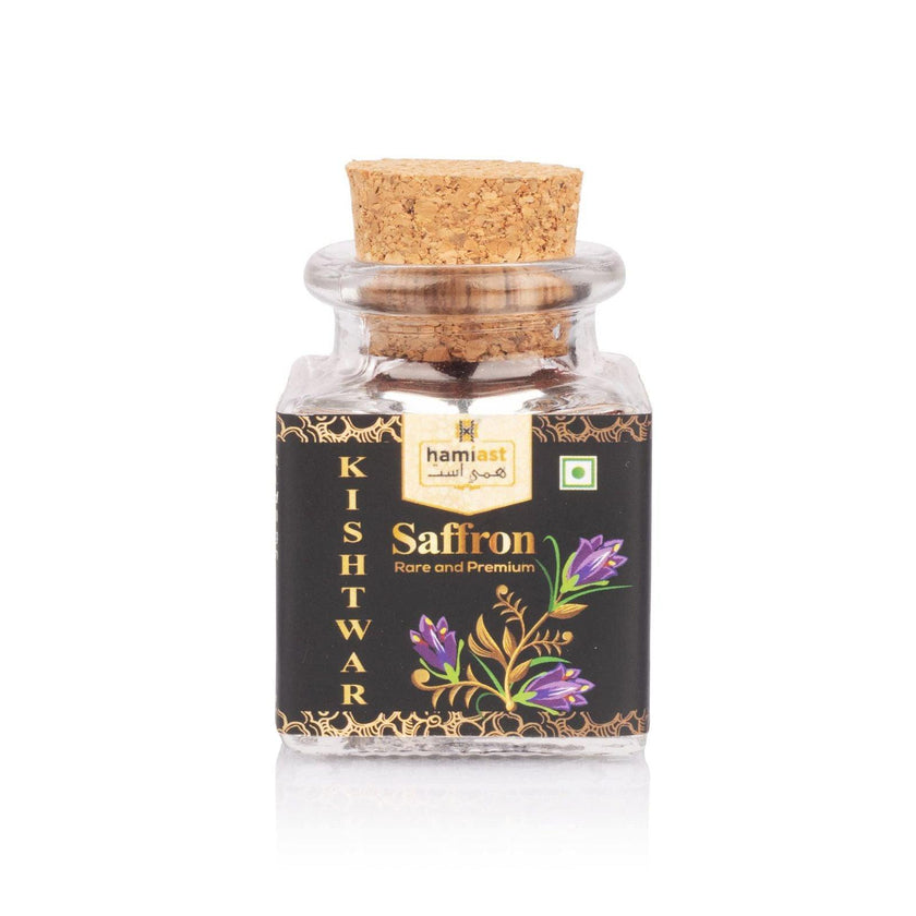 Hamiast Kishtwar Saffron, Rare and Premium, Original Kesar A+++ Grade 2g - Hamiast