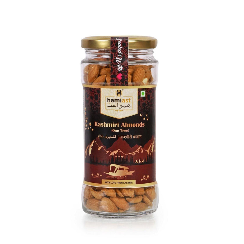 Kashmiri Almonds (Mamra) Rare, Healthy, Oil Rich, One Tree Almond Kernels 
