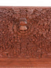 Hand-Carved Walnut Wood Dry Fruit Box - Hamiast