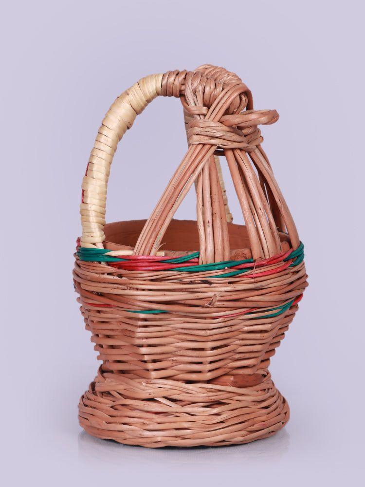 Heritage Kashmiri Kangri - Handwoven Willow Charcoal Warmer - Hamiast