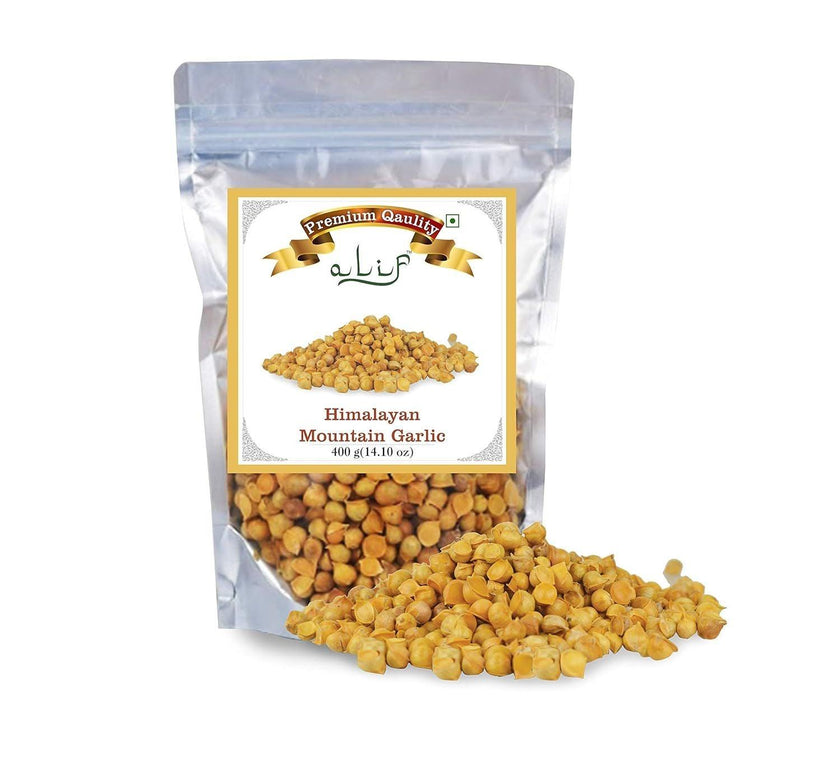 Himalayan Snow Mountain Garlic  (Lahsun) (400 Gms) - Hamiast
