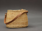 Eco-Chic Kuri Wicker Bag: Fashion Meets Functionality