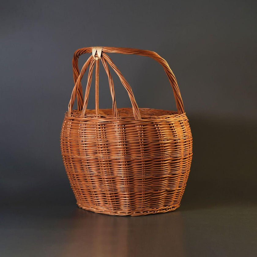 Kangri-Inspired Wicker Chair- Embrace Kashmir's Warmth & Style - Hamiast