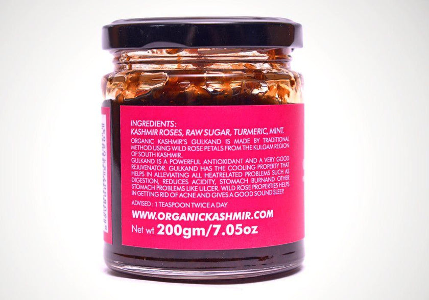 Kashmiri Artisanal Gulkand - Natural Rose Delicacy - Hamiast