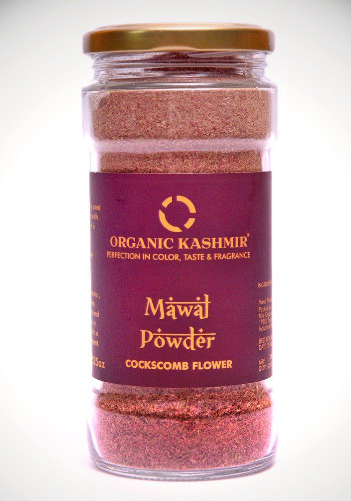Kashmiri Mawal Powder - Premium Cockscomb Flower Spice | Natural Food Colorant & Flavor Enhancer - Hamiast