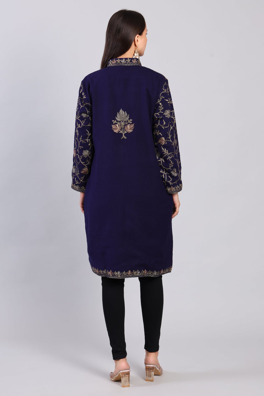 Naaz-e-Gulistan_Midnight_Blue_Kashmiri_Wool_Jacket_with_Aari_Embroidery-back