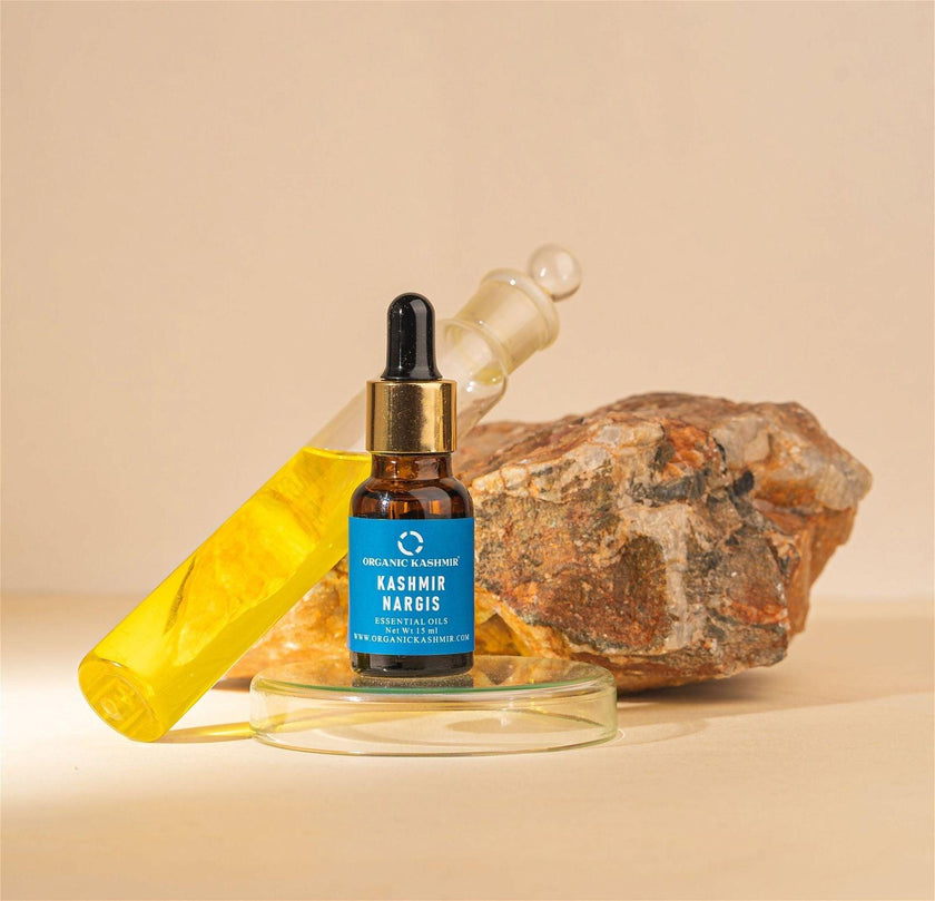 Premium Kashmir Nargis Essential Oil - Pure & Natural - Hamiast