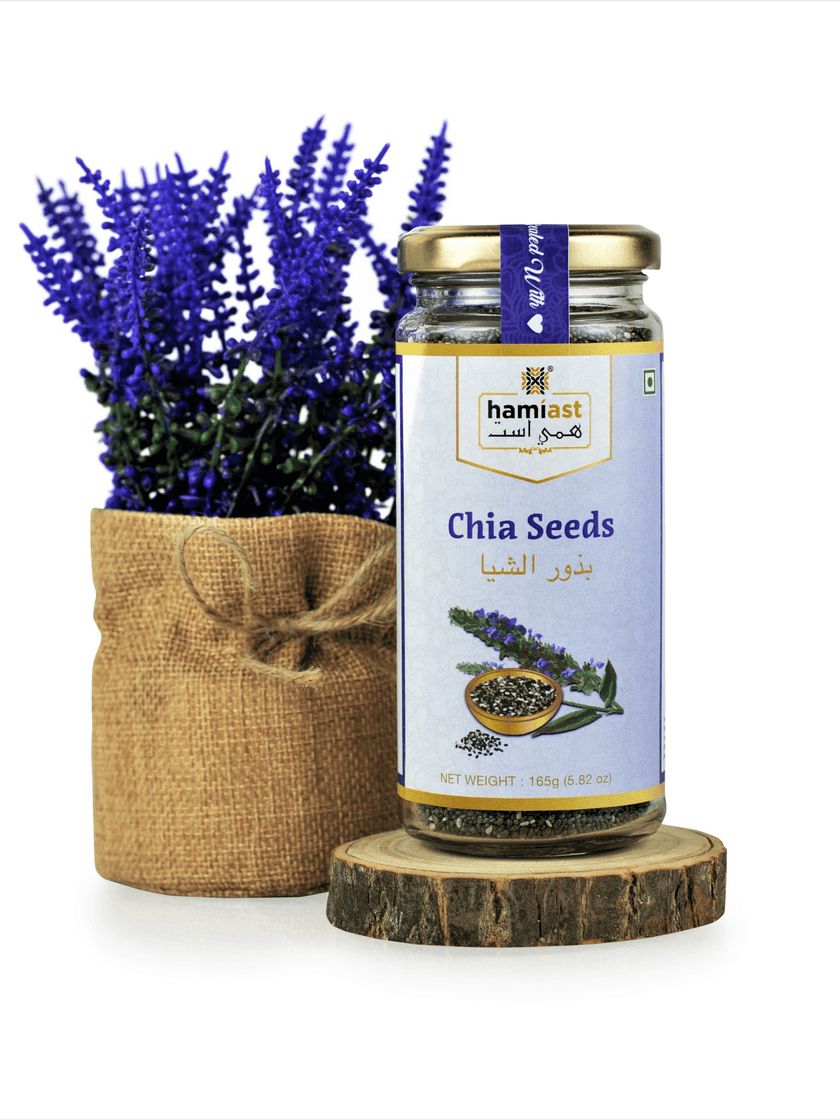 Raw Chia Seeds, Healthy Snack for Weight loss, Premium Quality - Hamiast