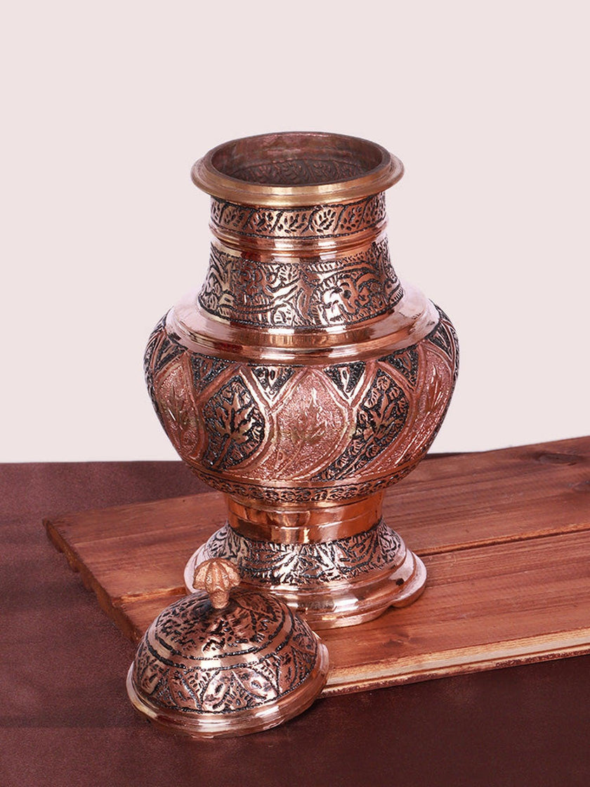 Regal Kashmiri Kandkaari Copper Kamandal- Heritage Water Loota - Hamiast