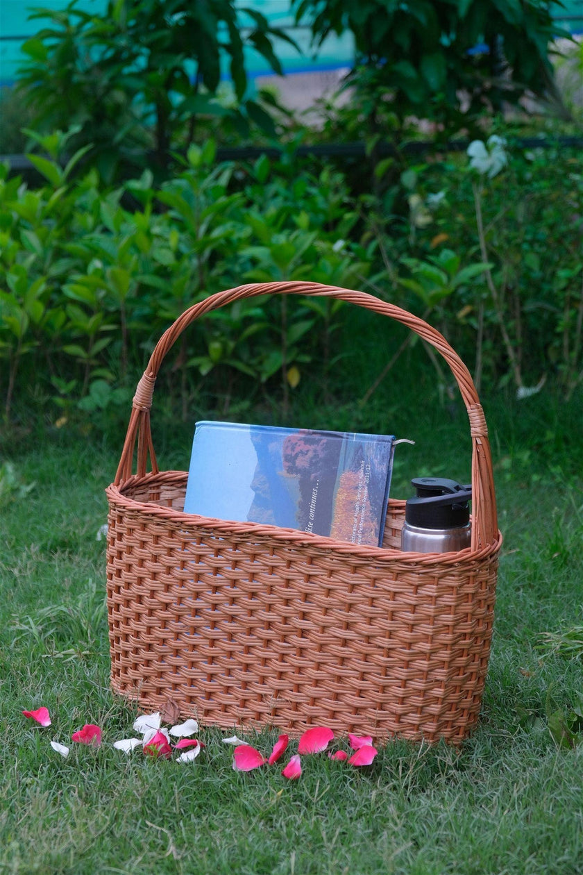 Wicknic Wicker Basket: Your Stylish Picnic Partner - Hamiast