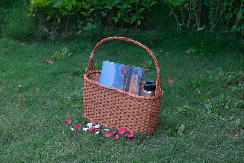 Wicknic Wicker Basket: Your Stylish Picnic Partner - Hamiast