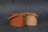 Eco-Chic Kuri Wicker Bag: Fashion Meets Functionality