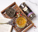 Hamiast Lavender Tea, Premium Kashmir Lavender and Green Tea Blend, Calming Tea for Stress Relief, Good Sleep & Glowing Skin, 100g Serves 50 Cups